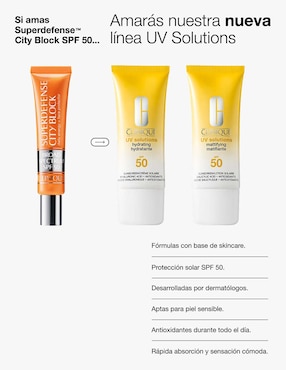 Protector solar FPS 50 Clinique UV Solutions Mattifying Clinique 30 ml