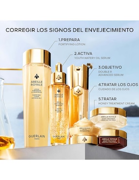 Crema para ojos recomendada para día y noche Guerlain Abeille Royale para todo tipo de piel