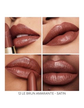 Labial brillante Guerlain Rouge G Brun Amarante