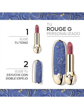 Labial brillante Guerlain Rouge G Boheme