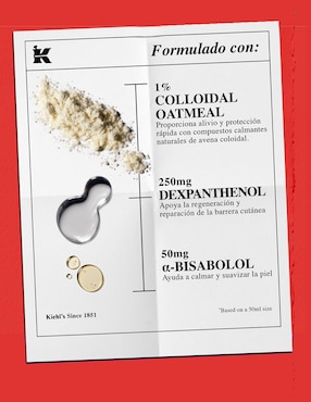 Crema facial recomendada para desinflamar y relajar de noche Kiehl's Medi Grade para piel sensible