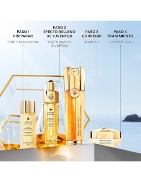 Kit de sérum facial Programa antiedad de reparación de juventud Guerlain Abeille Royale todo tipo de piel