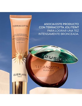 Paleta de blush, iluminador y bronzer Guerlain Terracotta