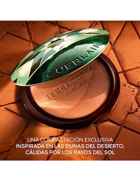 Paleta de blush, iluminador y bronzer Guerlain Terracotta