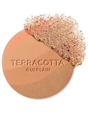 Paleta de blush, iluminador y bronzer Guerlain Terracotta