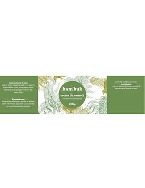 Crema para cuerpo recomendada para desinflamar y relajar día y noche Bambuk Laboratorios Dr. Montfort todo tipo de piel