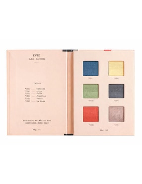 Paleta de sombras Evie 6 tonos