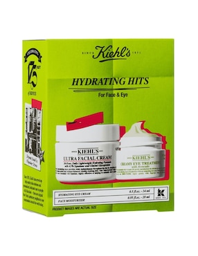 Tratamiento Facial Face+Eye Hydration Set Hidrata Protege y Limpia kiehl's Spring