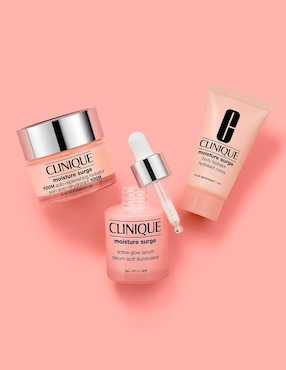 Set tratamiento facial y Corporal Moisture Surge Glow & Hydration Clinique