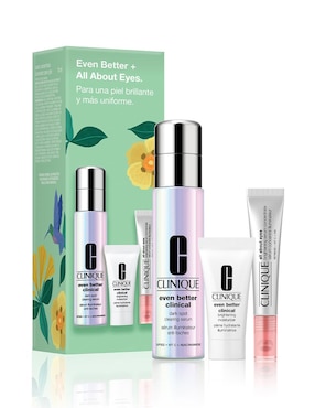 Set tratamiento facial Even Better + All About Eyes antimanchas Clinique