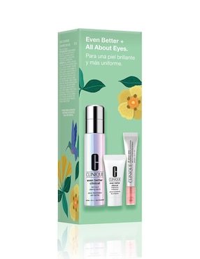 Set tratamiento facial Even Better + All About Eyes antimanchas Clinique