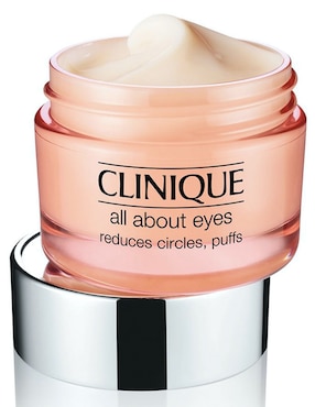 Crema para ojos recomendada para bolsas y ojeras día y noche Clinique All About Eyes para todo tipo piel