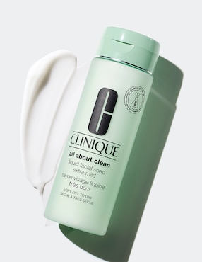 Limpiador facial Clinique All About Clean Liquid Facial Soap Extra-Mild para purificar