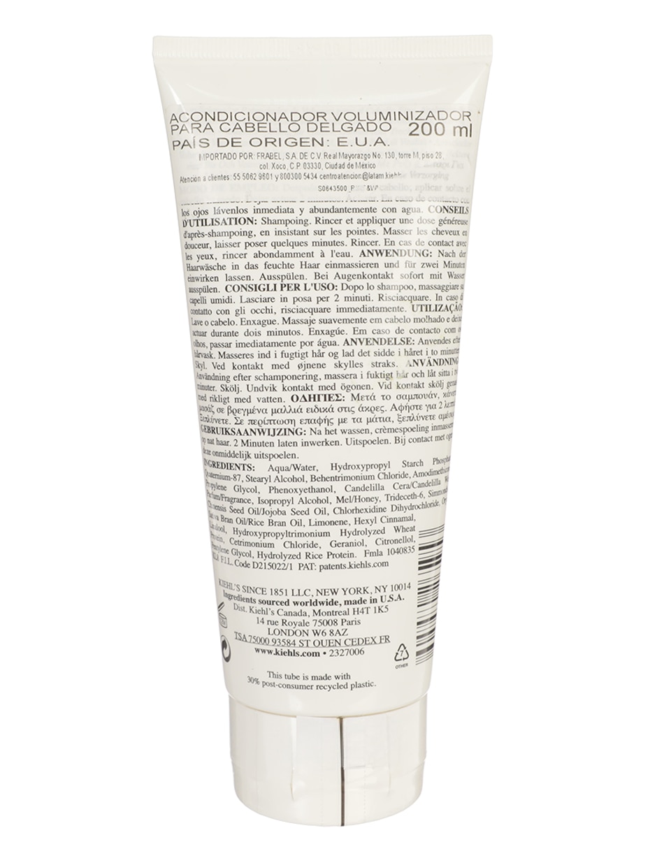 Acondicionador para cabello Rice & Wheat 3