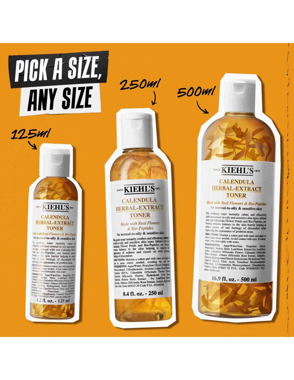 Tónico facial Calendula Herbal Extract 6