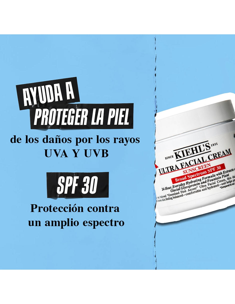 Crema facial recomendada para hidratar de día Ultra Facial Cream todo tipo de piel 3