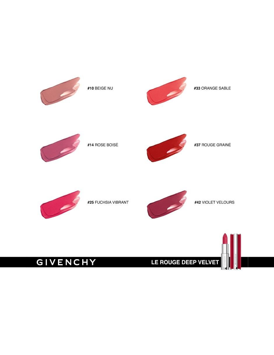 LE ROUGE DEEP VELVET N33 3,4G