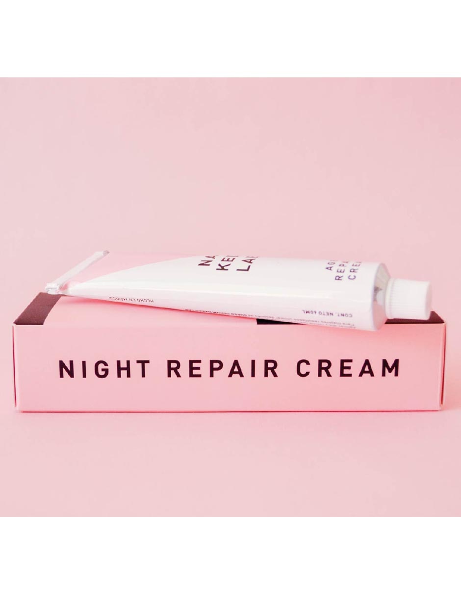 Crema facial recomendada para prevenir signos de la edad de noche Night Repair para todo tipo piel 3