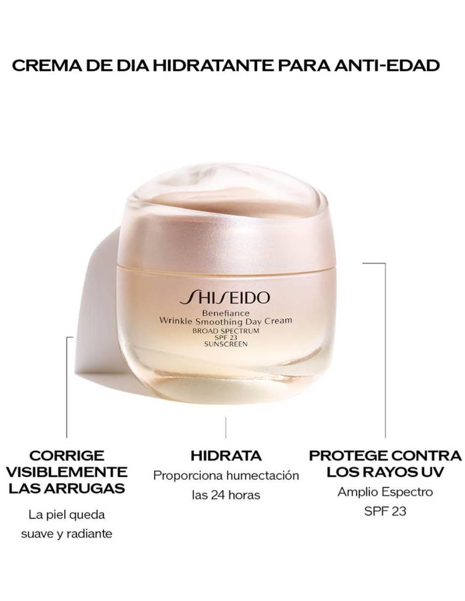 Crema facial recomendada para hidratar día Benefiance para todo tipo piel 5