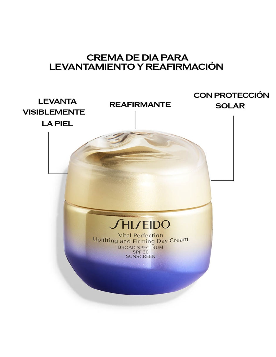 Crema facial recomendada para hidratar día Vital Perfection para todo tipo piel 4