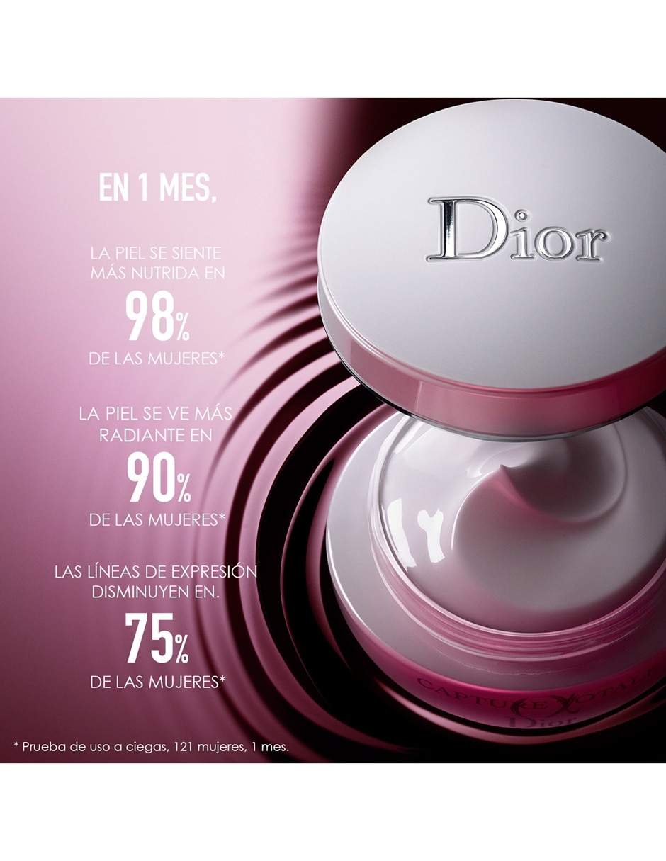 Crema facial recomendada para hidratar día y noche Capture Total Rich Creme para todo tipo piel 6