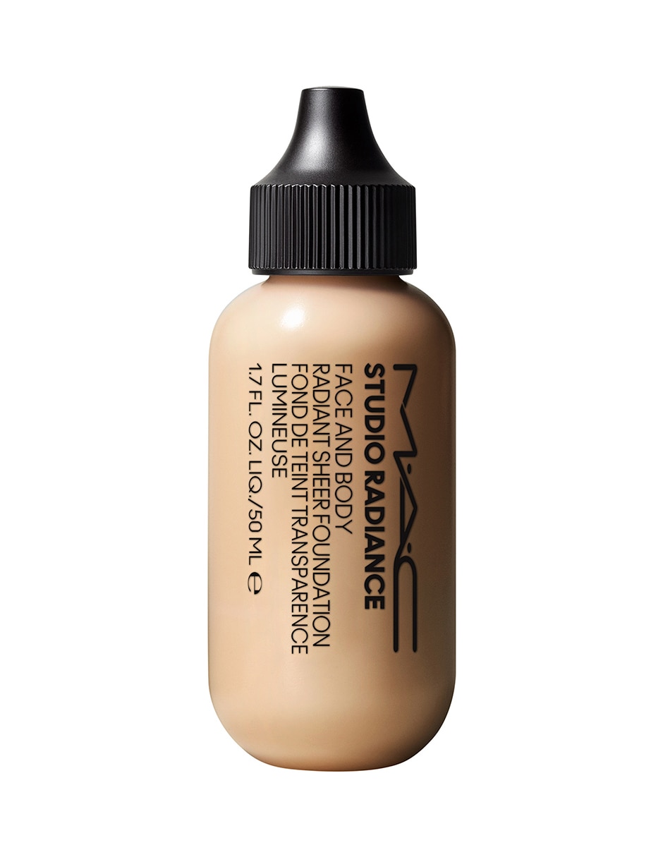 Base de maquillaje líquida Studio Radiance Face And Body Radiant Sheer Foundation brillante