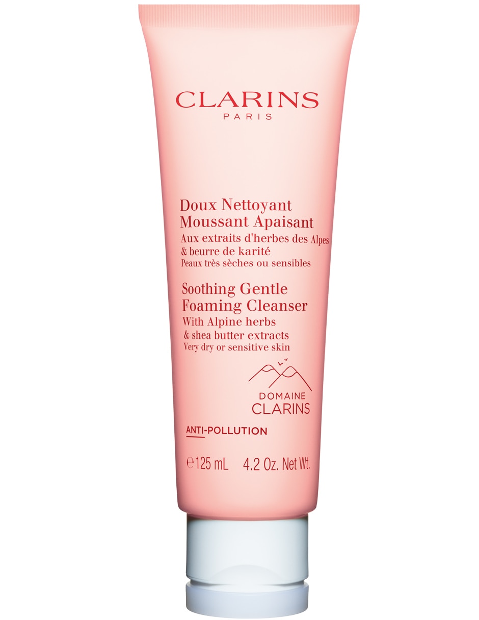 Limpiador facial Moussant Apaisant Doux Nettoyant para desmaquillar