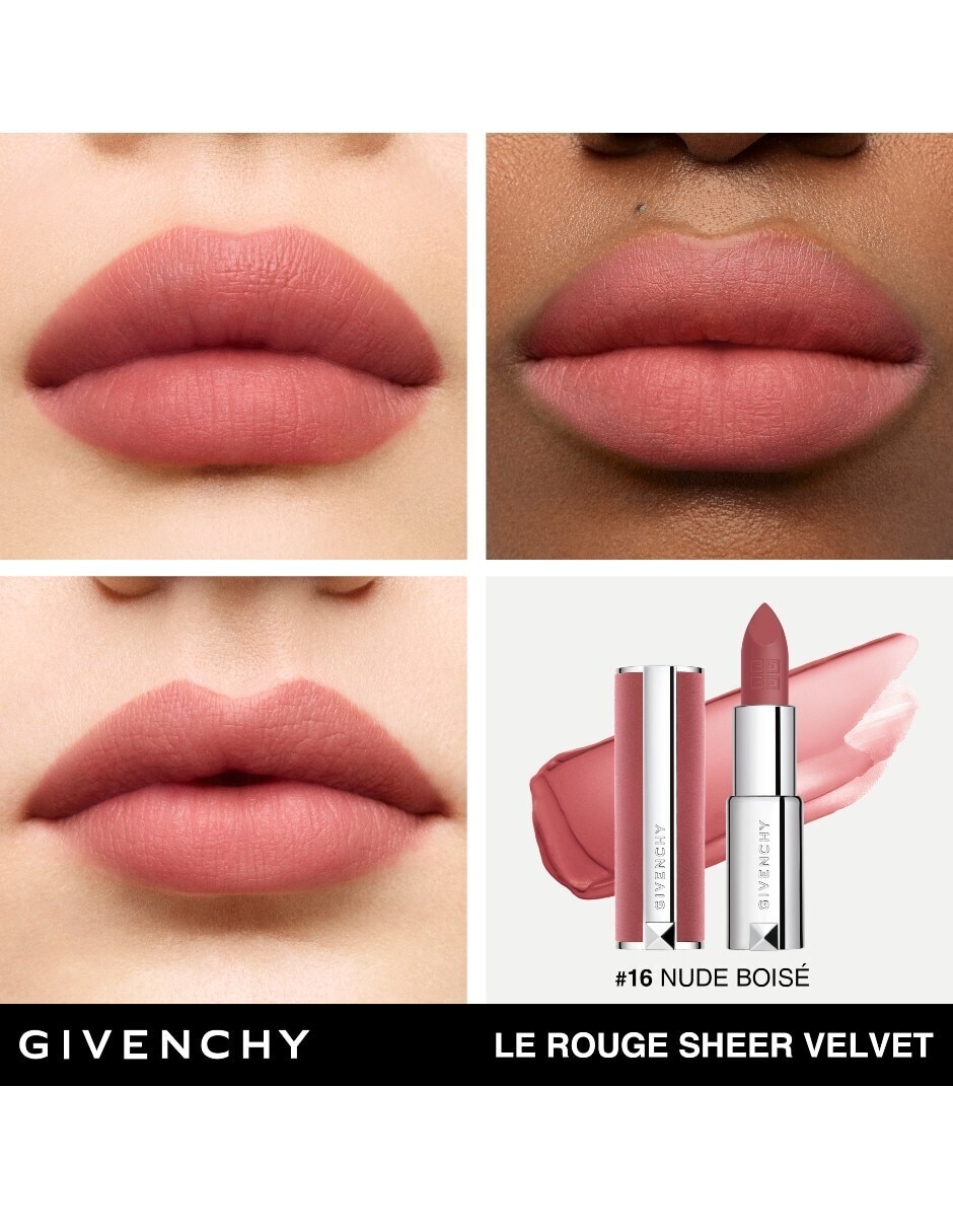 Labial mate Le Rouge Sheer Velvet 4