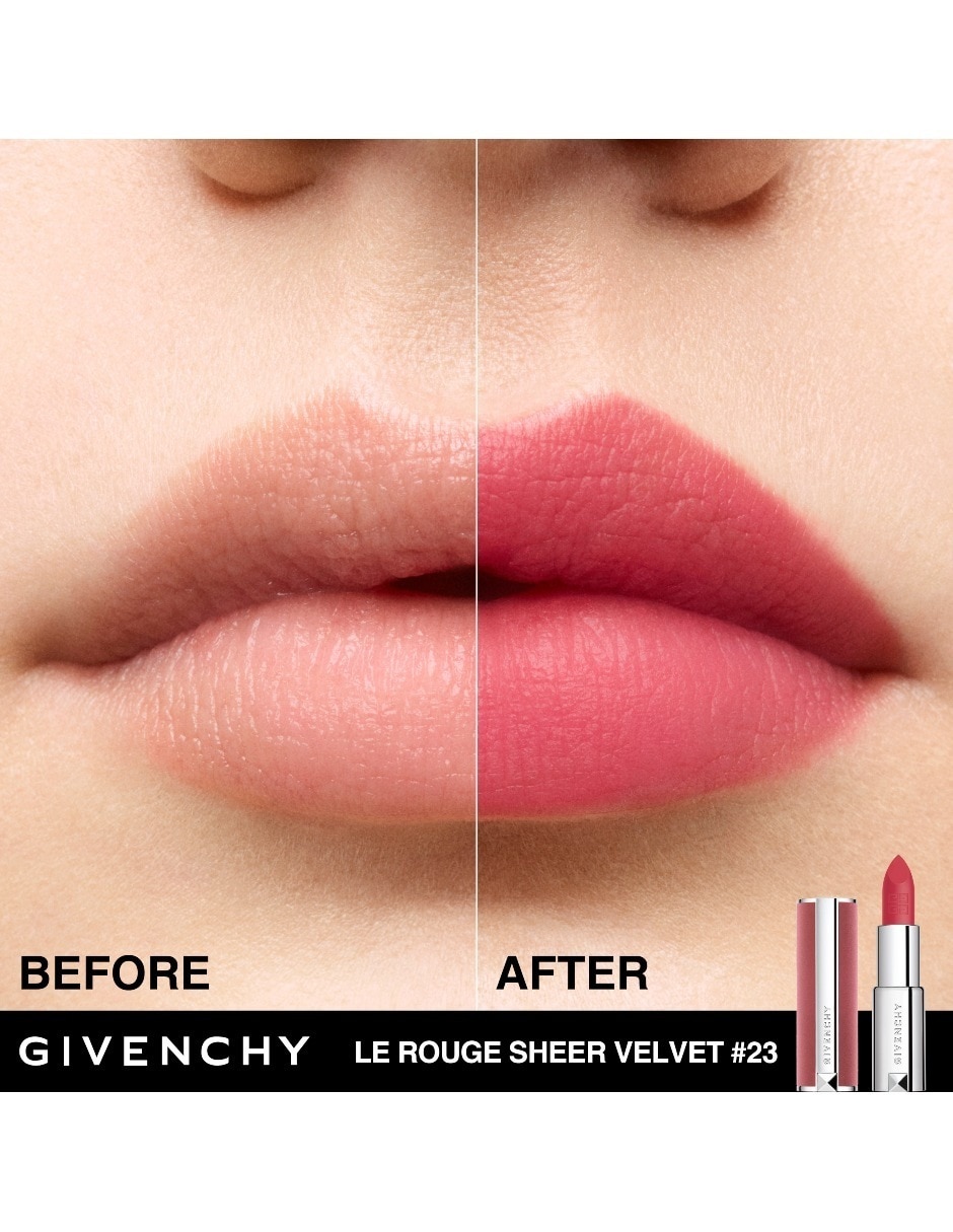 Labial mate Le Rouge Sheer Velvet 3