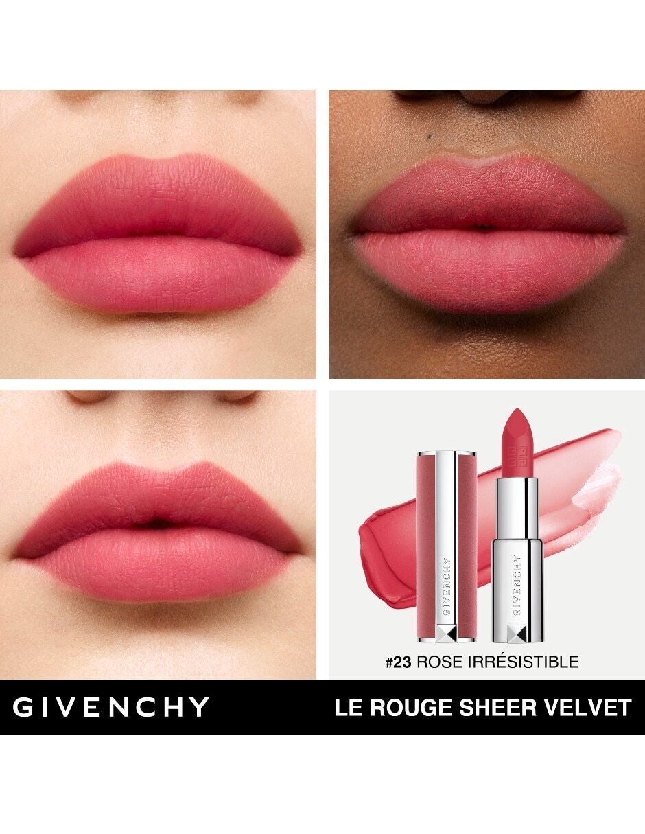 Labial mate Le Rouge Sheer Velvet 4