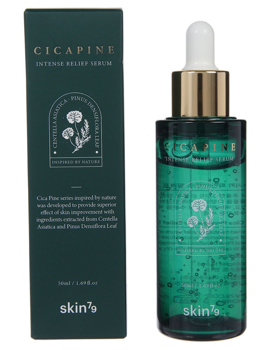 Serum revitalizante Intense Relief facial Cica pine para todo tipo de piel 50 ml Serum revitalizante Intense Relief facial Cica pine para todo tipo de piel 50 ml