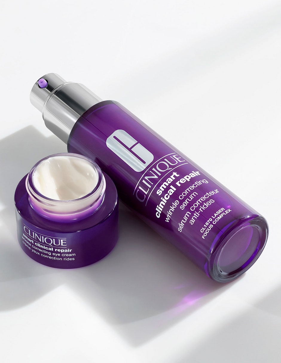Crema para ojos recomendada para prevenir signos de la edad día y noche Smart Clinical para todo tipo piel 2