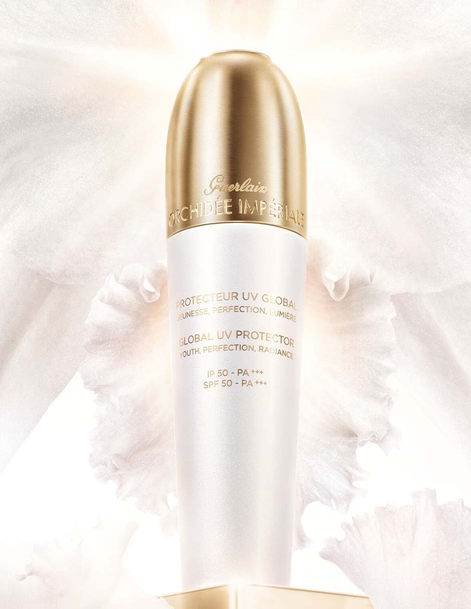 Protector solar FPS 50 protector UV Global Orchidée Impériale Brightening 30 ml 5