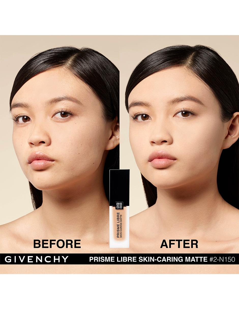 Base de maquillaje líquida Prisme Libre Skin-Caring Matte natural 4