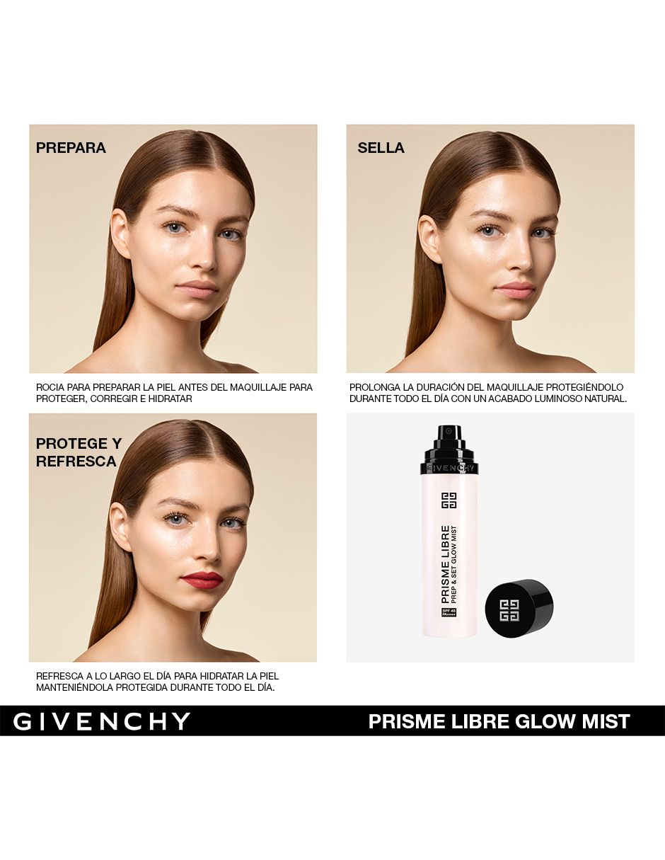Primer Prisme libre prep & set glow mist de Givenchy 3