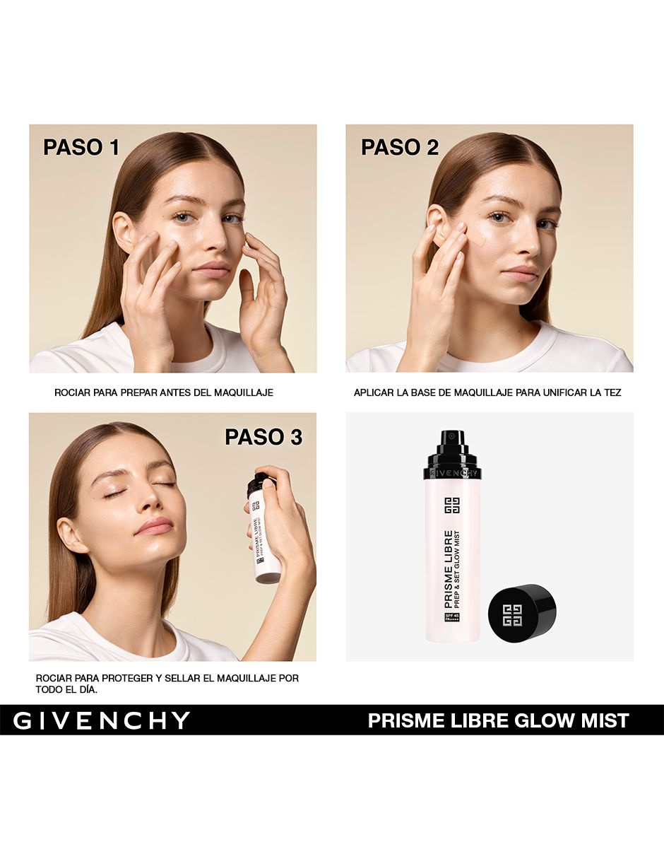 Primer Prisme libre prep & set glow mist de Givenchy 4