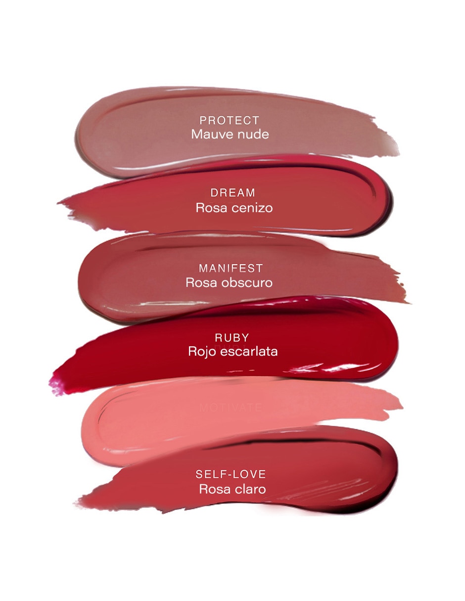 LABIAL LIQUIDO CREMOSO RUBY,ROSA CENIZO