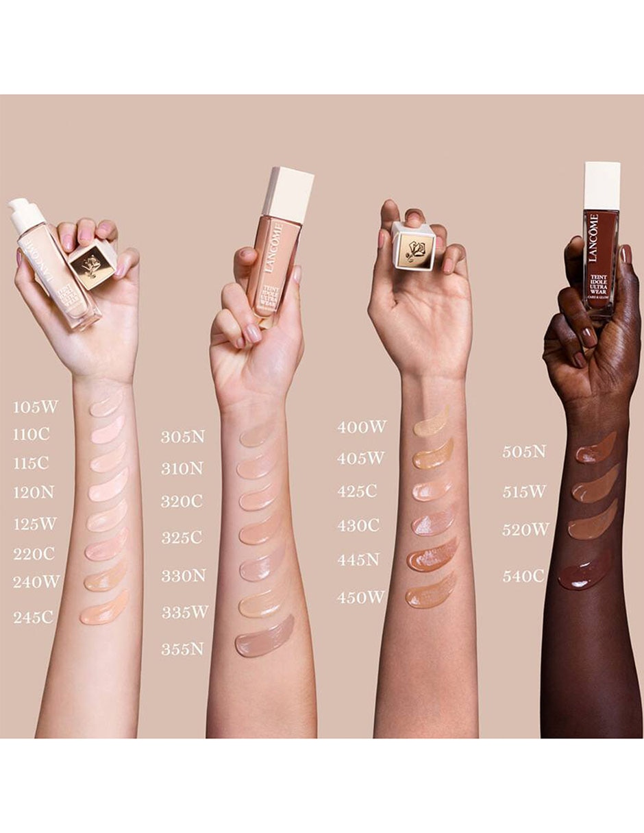 Base de maquillaje líquida Teint Idole Ultra Wear natural 4