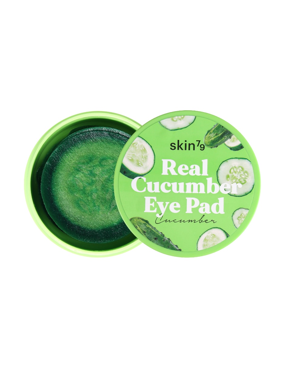 Parches para rostro real cucumber soothing Real eye pad