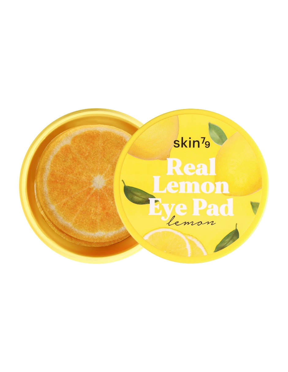 Parches para rostro real lemon brightening Real eye pad Parches para rostro real lemon brightening Real eye pad