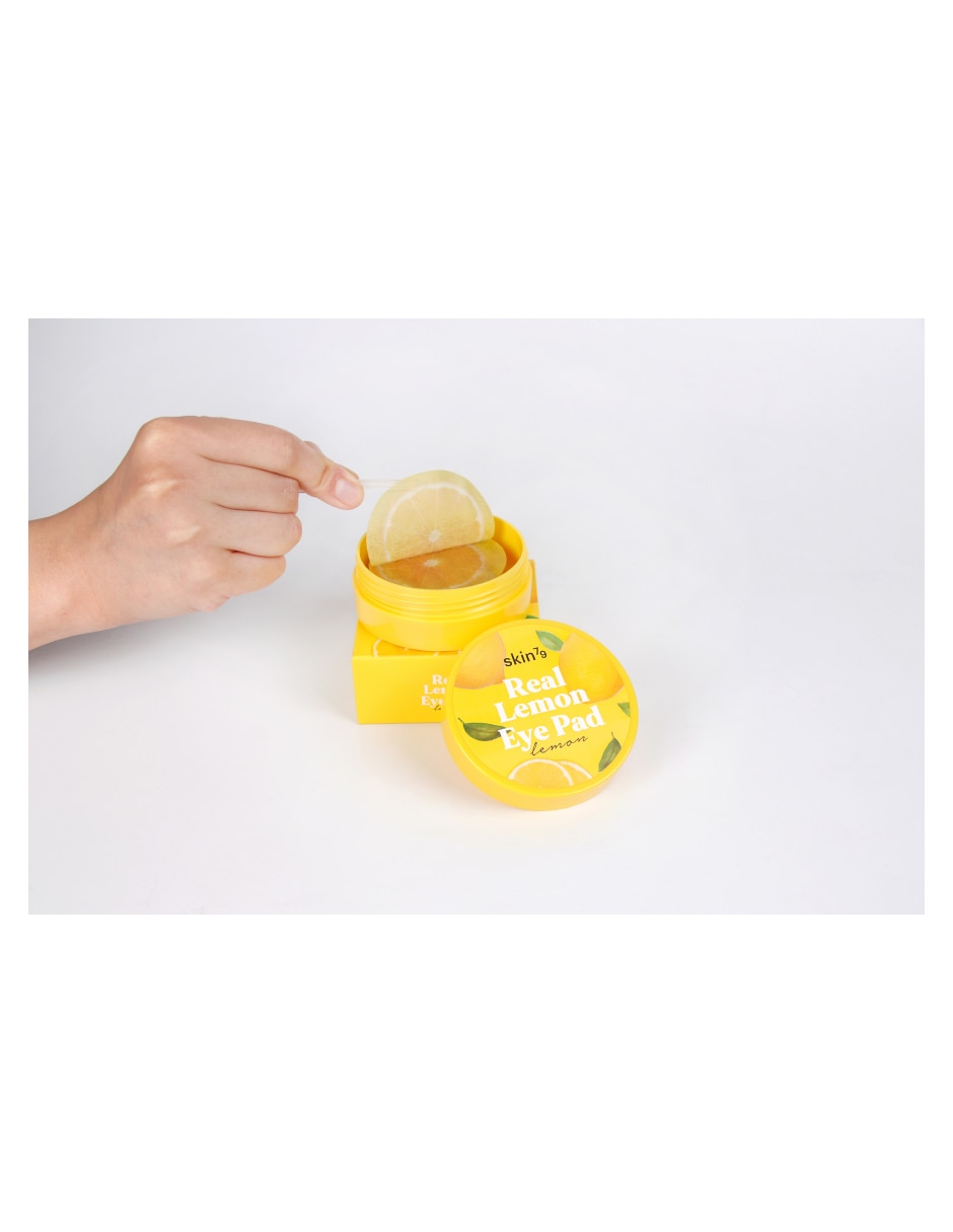 Parches para rostro real lemon brightening Real eye pad 3