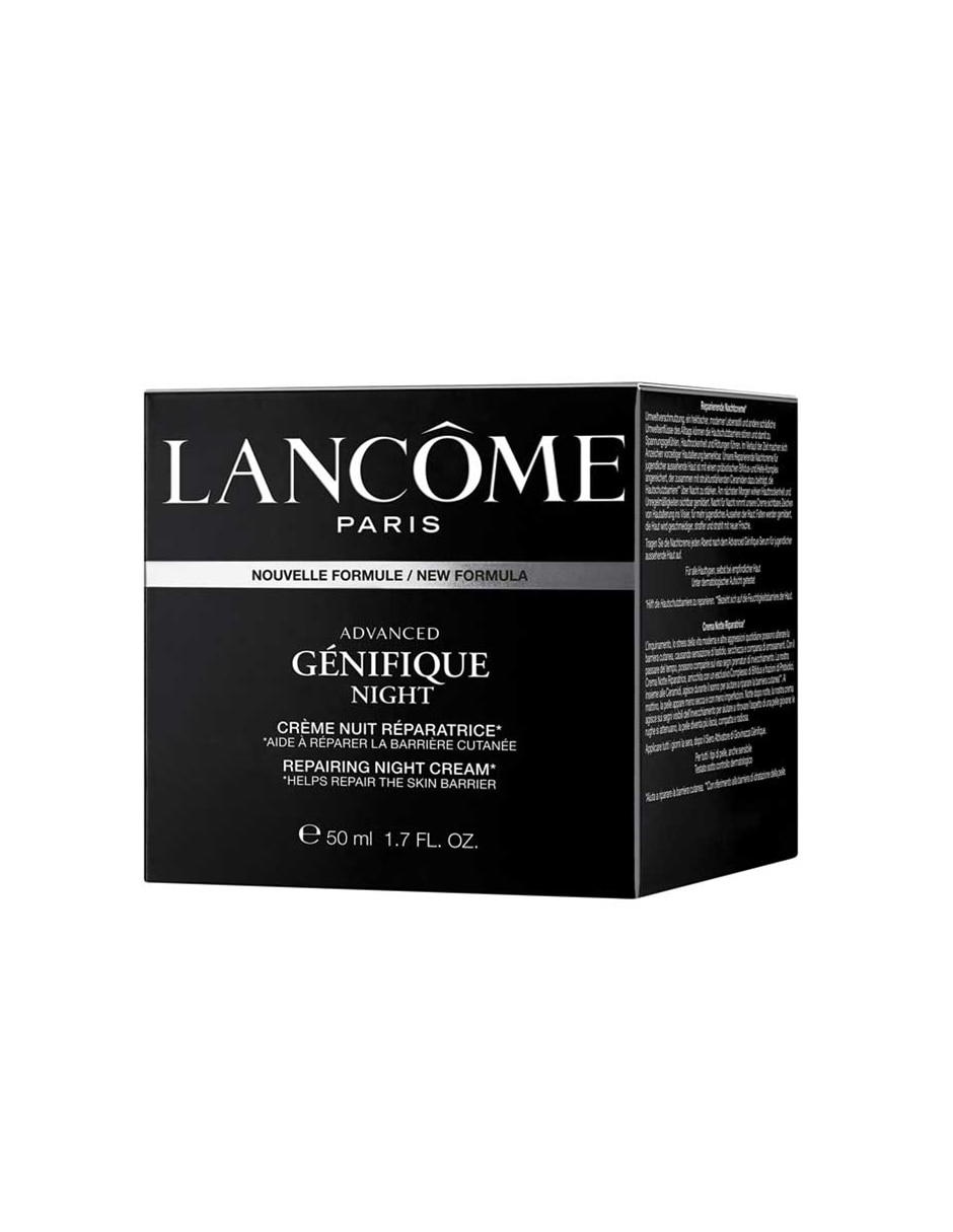 Crema facial recomendada para prevenir signos de la edad  noche  Lancôme Advanced Génifique Repairing Night Cream para todo tipo piel 2