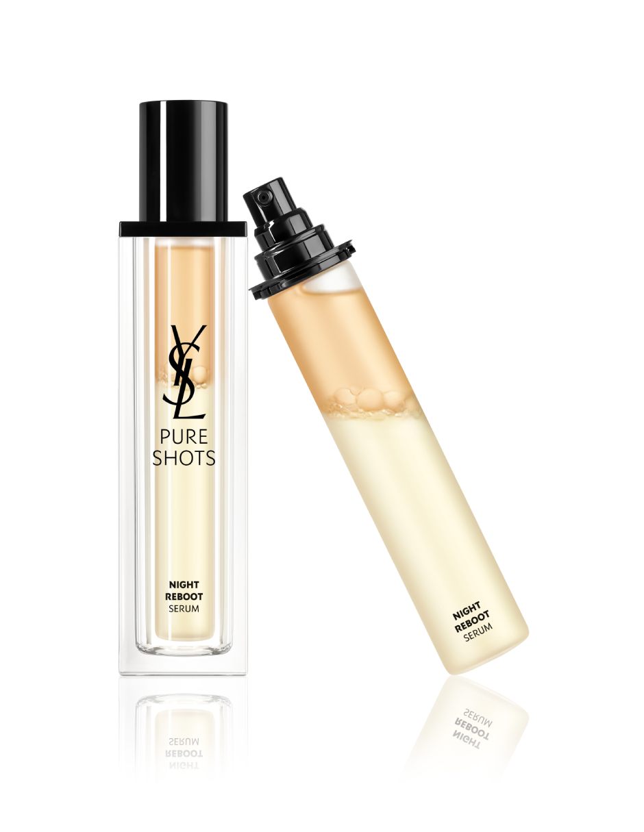 Serum hidratante facial Ysl Beauty Pure Shots todo tipo de piel Reboot Refill 2