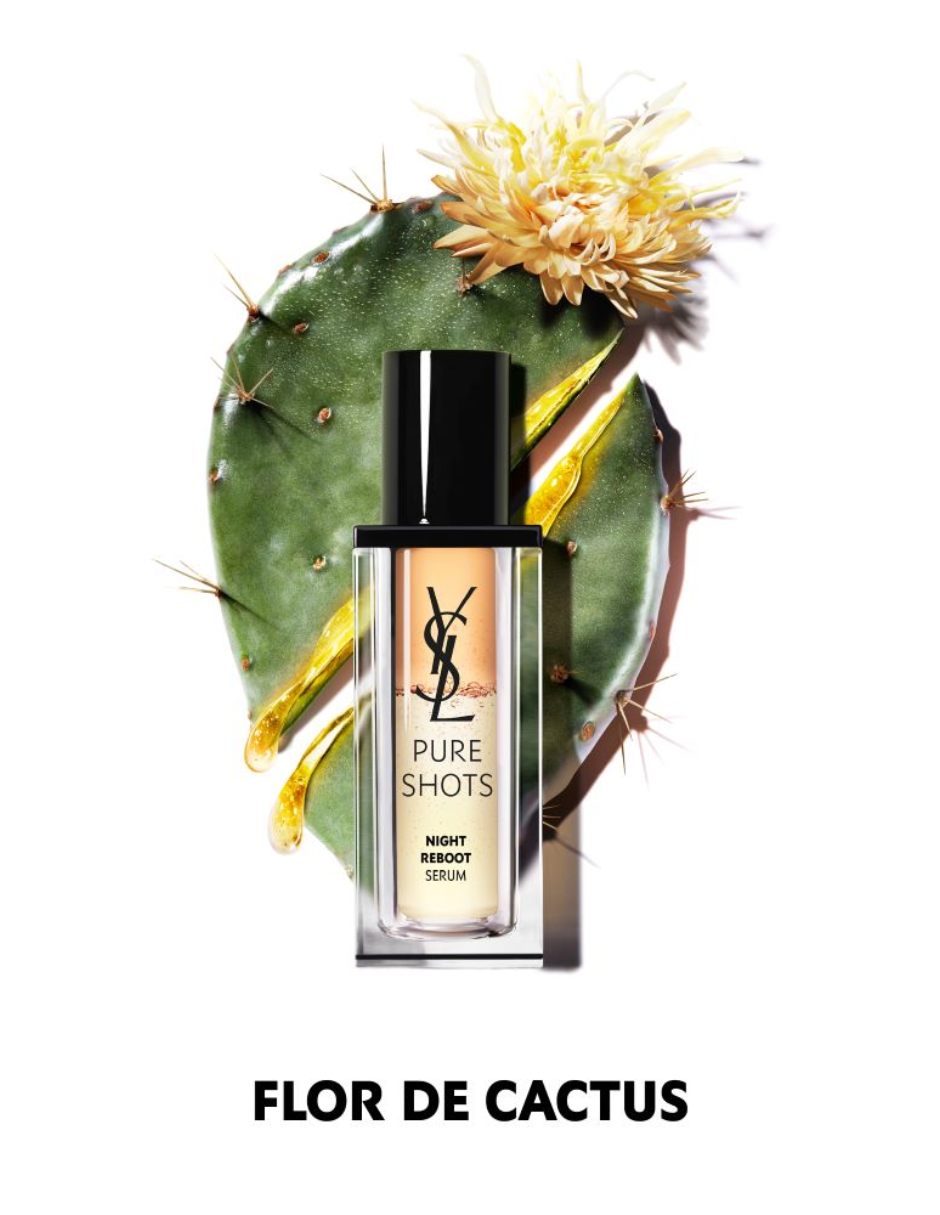 Serum hidratante facial Ysl Beauty Pure Shots todo tipo de piel Reboot Refill 4