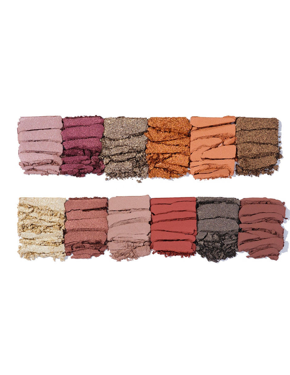 Paleta de sombras Rose Metals 12 tonos 3