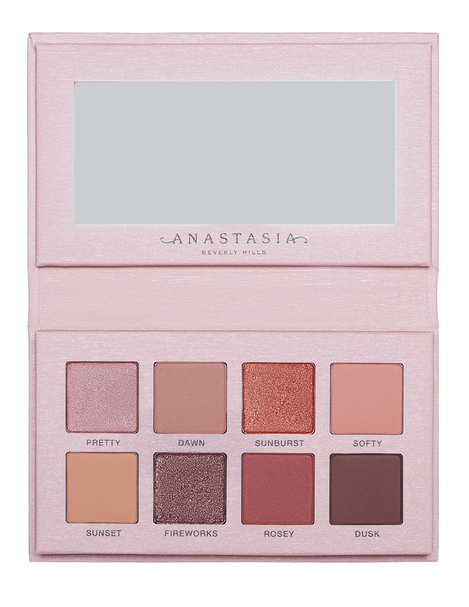 Paleta de sombras Mini Glam 8 tonos