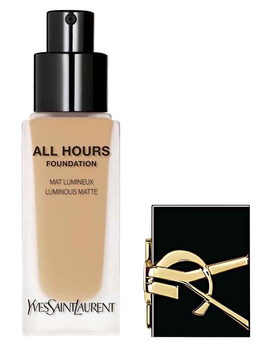 Base de maquillaje líquida ysl all hours foundation mate