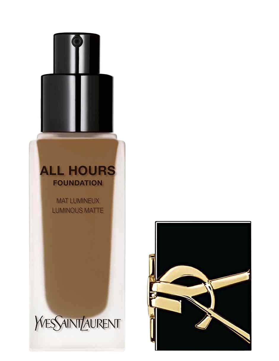 Base de maquillaje líquida ysl all hours foundation mate