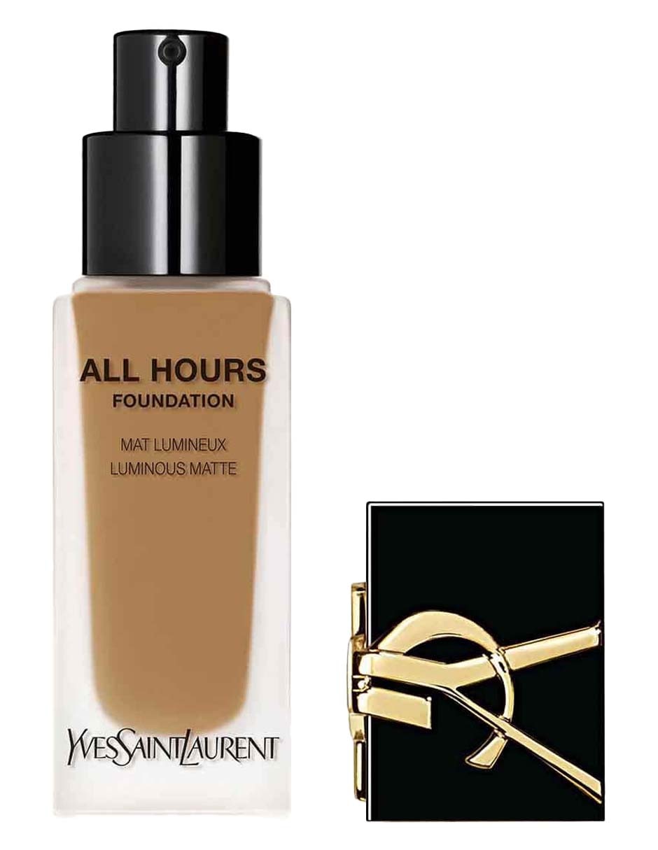 Base de maquillaje líquida ysl all hours foundation mate
