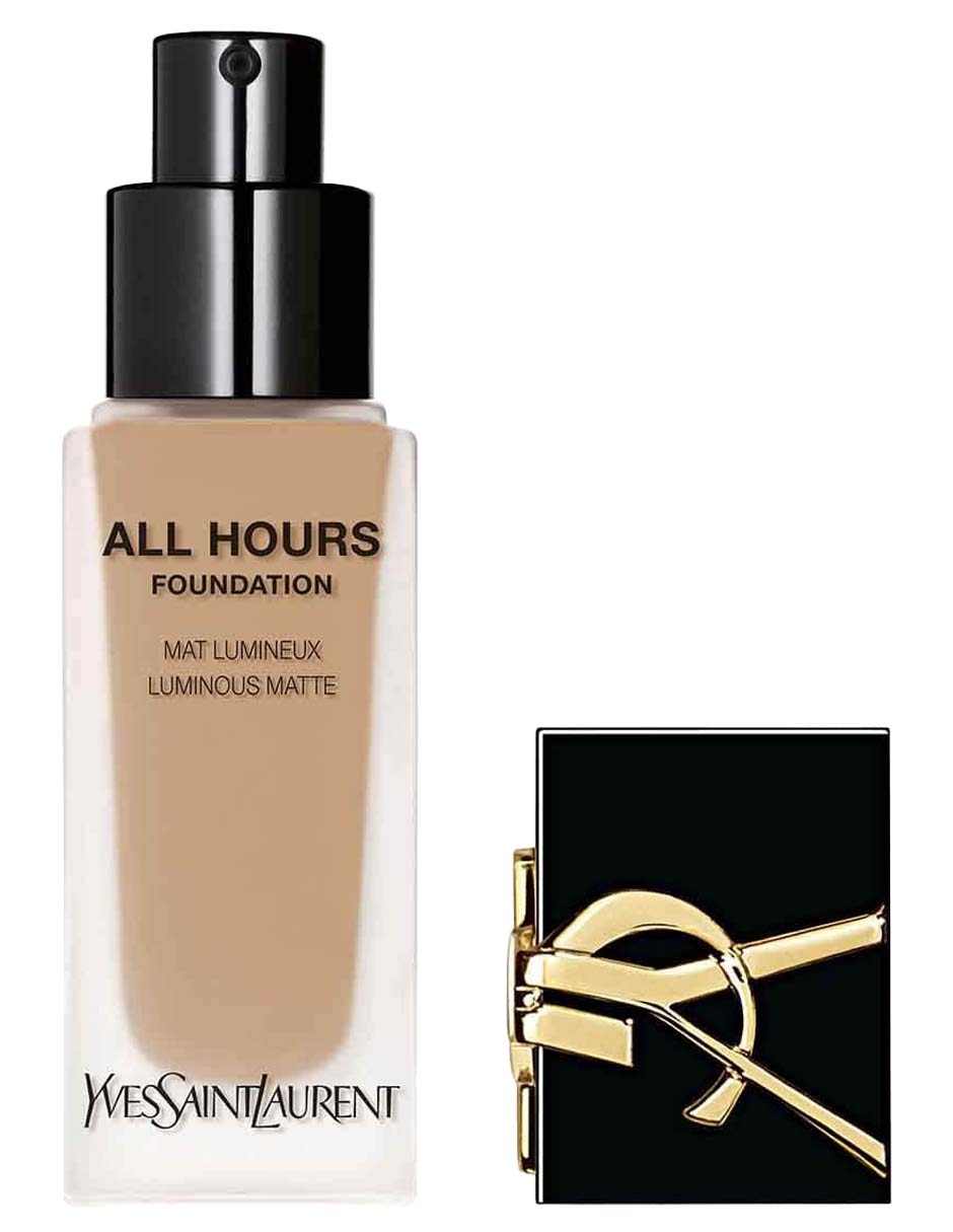 Base de maquillaje líquida ysl all hours foundation mate